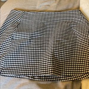 UO plaid skirt